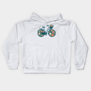 Retro Vintage Bike Kids Hoodie